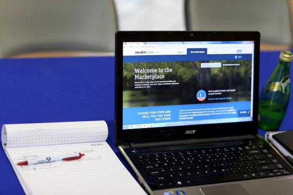 Affordable Care website (Photo by Joe Raedle/Getty Images) Affordable Care website (Photo by Joe Raedle/Getty Images)