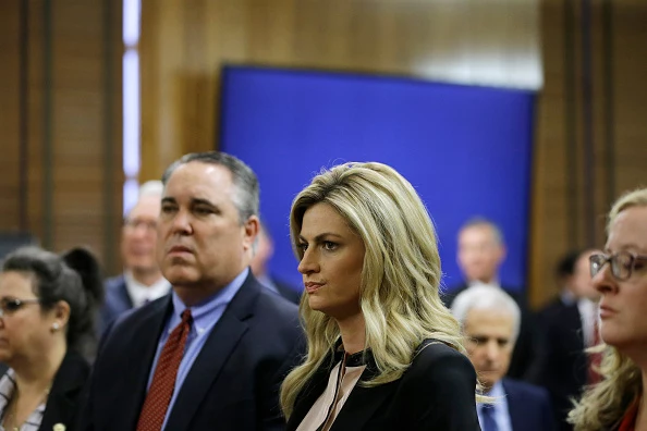 Erin Andrews (Photo by Mark Humphrey-Pool/Getty Images)Erin Andrews Getty Images